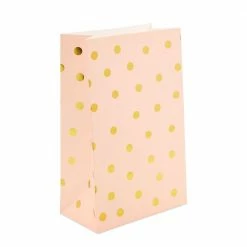 Blue Panda Special Occasions Pink Party Favor Bags For Kids Birthday, Wedding (Gold Foil Dots, 24 Pack) 10 Blue Panda Special Occasions Pink Party Favor Bags For Kids Birthday, Wedding (Gold Foil Dots, 24 Pack)