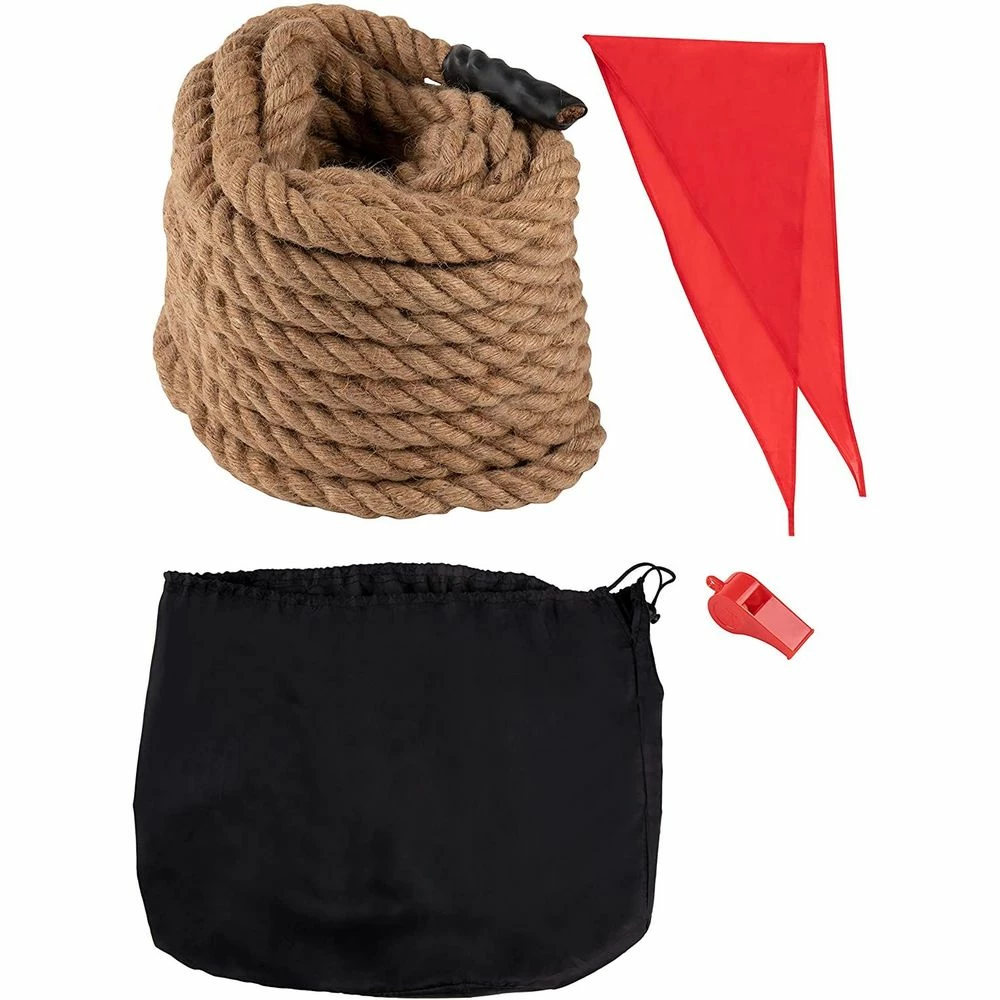 Blue Panda Tug Of War Rope Set For Adults Or Kids, Team Building, Family Gathering (50 Feet) 3 Blue Panda Tug Of War Rope Set For Adults Or Kids, Team Building, Family Gathering (50 Feet)