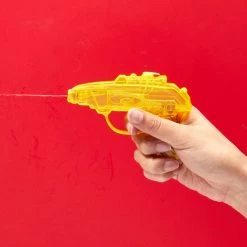 Blue Panda Mini Water Squirt Gun For Kids 3 And Older, Plastic Toys In 6 Colors (24 Pack) Kids Birthday