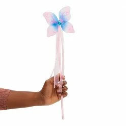 Blue Panda Butterfly Princess Wands For Girls Fairy Birthday Party Favors (12 Pack)