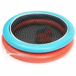 Blue Panda Outdoor Flying Disc Game With 2 12-Inch Paddles And 2 Rubber Balls, Beach And Pool Activities (Red, Blue) Games 16 Blue Panda Outdoor Flying Disc Game With 2 12-Inch Paddles And 2 Rubber Balls, Beach And Pool Activities (Red, Blue) Games
