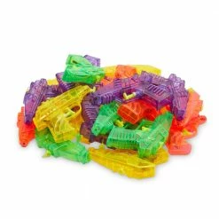 Blue Panda Mini Water Squirt Gun For Kids 3 And Older, Plastic Toys In 6 Colors (24 Pack) Kids Birthday