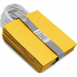 Blue Panda Medium Yellow Gift Bags With Handles For Birthday Party Favors (8 X 10 In, 25 Pack) 11 Blue Panda Medium Yellow Gift Bags With Handles For Birthday Party Favors (8 X 10 In, 25 Pack)