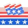 Blue Panda Special Occasions American Flag Plastic Tablecloth For 4th Of July Party (54 X 108 In, 3 Pack)
