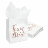 Blue Panda Team Bride Gift Bags For Bridesmaid Proposal, Bridal Shower Party Favors (15 Pack) 2 Blue Panda Team Bride Gift Bags For Bridesmaid Proposal, Bridal Shower Party Favors (15 Pack)