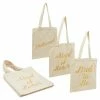 Blue Panda Bridal Shower Party Favor Tote Bags For Bridesmaid Proposal Gifts (5 Pack) 1 Blue Panda Bridal Shower Party Favor Tote Bags For Bridesmaid Proposal Gifts (5 Pack)