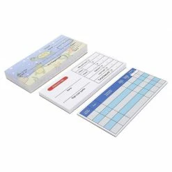 Blue Panda Play Check Set - Educational Toy For Kids - Promotes Financial Literacy - Includes Checkbook, Deposit Slip, Check Register, 150 Sheets Total, Underwater Theme Games
