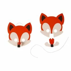 Juvale Animal Masks – 12-Pack Assorted Zoo Theme Woodland Party Supplies For Kids Birthday, Dress-Up Party Favors, DIY Photo-Booth Props