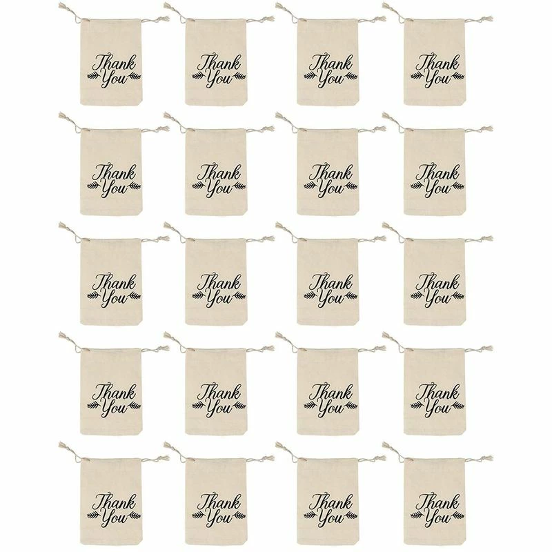 Blue Panda Drawstring Bags - 20-Pack Thank You Jewelry Pouch Bag For Wedding Birthday Party Favors Giveaway Gift Bags Goodie Bags Party Supplies 4.1 X 5.7 Inches 3 Blue Panda Drawstring Bags - 20-Pack Thank You Jewelry Pouch Bag For Wedding Birthday Party Favors Giveaway Gift Bags Goodie Bags Party Supplies 4.1 X 5.7 Inches