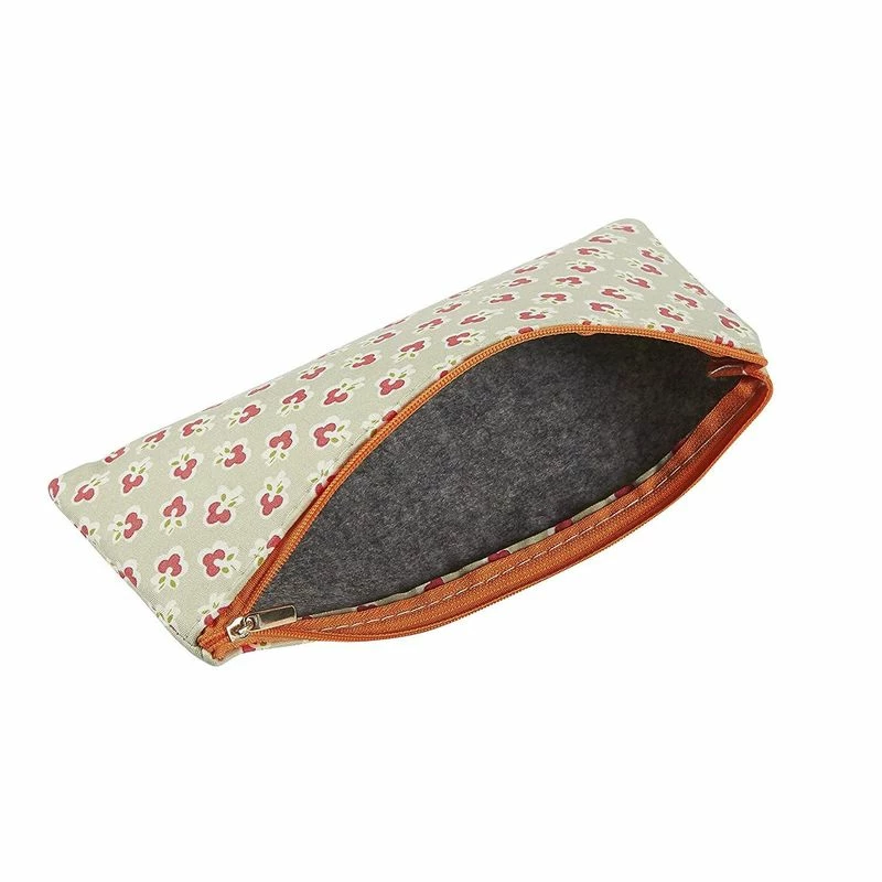 Blue Panda Cute Floral Zipper Pencil Makeup Pouch Bags, 9 X 4 Inches 6 Blue Panda Cute Floral Zipper Pencil Makeup Pouch Bags, 9 X 4 Inches