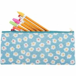 Blue Panda Cute Floral Zipper Pencil Makeup Pouch Bags, 9 X 4 Inches 13 Blue Panda Cute Floral Zipper Pencil Makeup Pouch Bags, 9 X 4 Inches