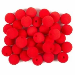 Blue Panda 36-Pack Of Clown Noses - Circus Themed Birthday Party Supplies Foam Red Noses Carnival Party Dress Up Red - 2 X 2 X 2 Inches Kids Birthday