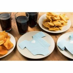 Blue Panda Baby Shower Pajama Theme Napkins (Blue, 50-Pack) 11 Blue Panda Baby Shower Pajama Theme Napkins (Blue, 50-Pack)