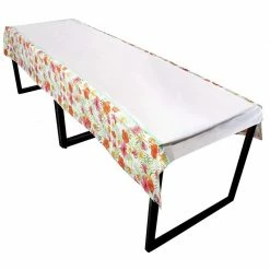 Blue Panda Luau Party Plastic Table Cover (54 X 108 In, 3 Pack) Special Occasions