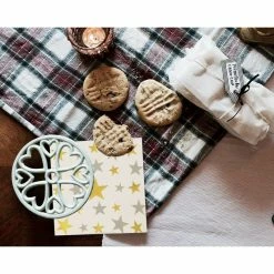 Blue Panda 100-Pack Disposable Paper Napkins With Silver And Gold Foil Stars Designs For Holiday And New Year’s Eve Parties, 3-Ply, White, 5 X 5 Inches 12 Blue Panda 100-Pack Disposable Paper Napkins With Silver And Gold Foil Stars Designs For Holiday And New Year’s Eve Parties, 3-Ply, White, 5 X 5 Inches