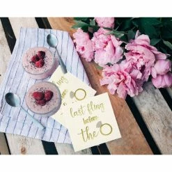 Blue Panda Bachelorette Party Supplies, Paper Napkins (5 X 5 In, 50 Pack)