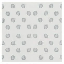 Blue Panda Elephant Paper Napkins For Baby Shower Party (6.5 X 6.5 Inches, 150 Pack)