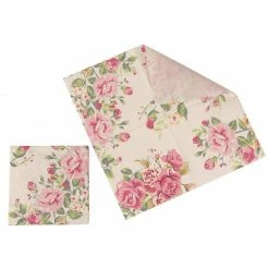 Blue Panda Floral Party Supplies With Paper Plates, Napkins, Cups And Plastic Cutlery (144 Pieces) Special Occasions 13 Blue Panda Floral Party Supplies With Paper Plates, Napkins, Cups And Plastic Cutlery (144 Pieces) Special Occasions