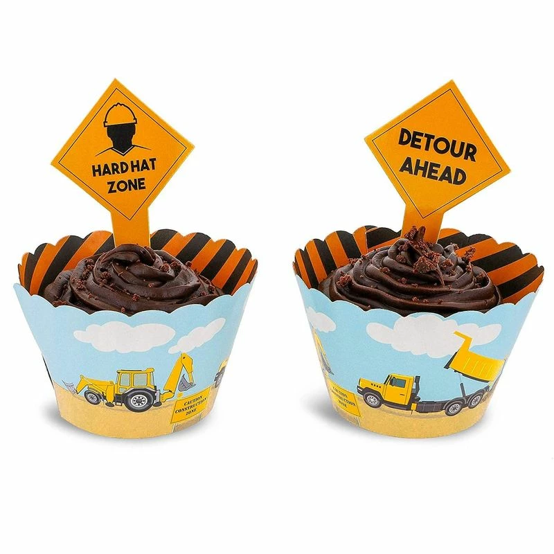 Blue Panda Special Occasions Juvale 100-Piece Construction Zone Cupcake Toppers And Wrapper Liners For Kids Birthday Party Supplies 6 Blue Panda Special Occasions Juvale 100-Piece Construction Zone Cupcake Toppers And Wrapper Liners For Kids Birthday Party Supplies