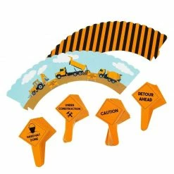 Blue Panda Special Occasions Juvale 100-Piece Construction Zone Cupcake Toppers And Wrapper Liners For Kids Birthday Party Supplies 14 Blue Panda Special Occasions Juvale 100-Piece Construction Zone Cupcake Toppers And Wrapper Liners For Kids Birthday Party Supplies