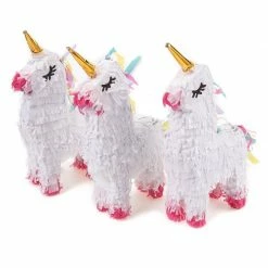 Blue Panda Special Occasions Unicorn Party Supplies, Mini Pinata (5.25 X 8.7 X 2.1 In, 3-Pack)