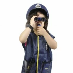 Blue Panda Halloween Costumes For Kids, Police Officer Uniform Costume (13 Pieces) Special Occasions 14 Blue Panda Halloween Costumes For Kids, Police Officer Uniform Costume (13 Pieces) Special Occasions