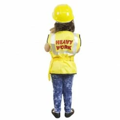 Blue Panda Kids Role Play Costume Set - 10-Piece Construction Worker Costume For Kids, Builder Dress Up Kit With Hard Hat, Tool Belt, Vest, And Other Accessories For Pretend Play, Halloween Dress Up, School Play 14 Blue Panda Kids Role Play Costume Set - 10-Piece Construction Worker Costume For Kids, Builder Dress Up Kit With Hard Hat, Tool Belt, Vest, And Other Accessories For Pretend Play, Halloween Dress Up, School Play