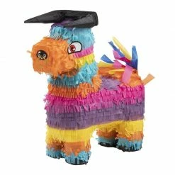 Blue Panda Bull Piñata For Kids Birthday Party Or Cinco De Mayo (14.5 X 12 X 4.8 In)