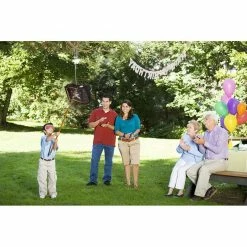 Blue Panda Small Pirate Flag Pinata For Kid's Birthday Party, Cinco De Mayo (12 X 15.7 X 3 In) Special Occasions