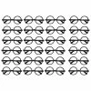 Special Occasions Blue Panda 24-Pack Nerd Glasses - Black Round Glasses Frames - Wizard Glasses For Cosplay 1 Special Occasions Blue Panda 24-Pack Nerd Glasses - Black Round Glasses Frames - Wizard Glasses For Cosplay