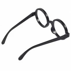 Special Occasions Blue Panda 24-Pack Nerd Glasses - Black Round Glasses Frames - Wizard Glasses For Cosplay