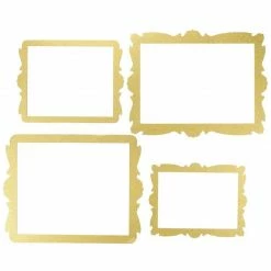 Blue Panda Photo Booth Frame - 8-Pack Gold Glitter Picture Frame Party Supplies, Selfie Frame Cutouts, Party Favors For Wedding, Birthday Party, Bridal Shower, Bachelorette Party Decorations 13 Blue Panda Photo Booth Frame - 8-Pack Gold Glitter Picture Frame Party Supplies, Selfie Frame Cutouts, Party Favors For Wedding, Birthday Party, Bridal Shower, Bachelorette Party Decorations