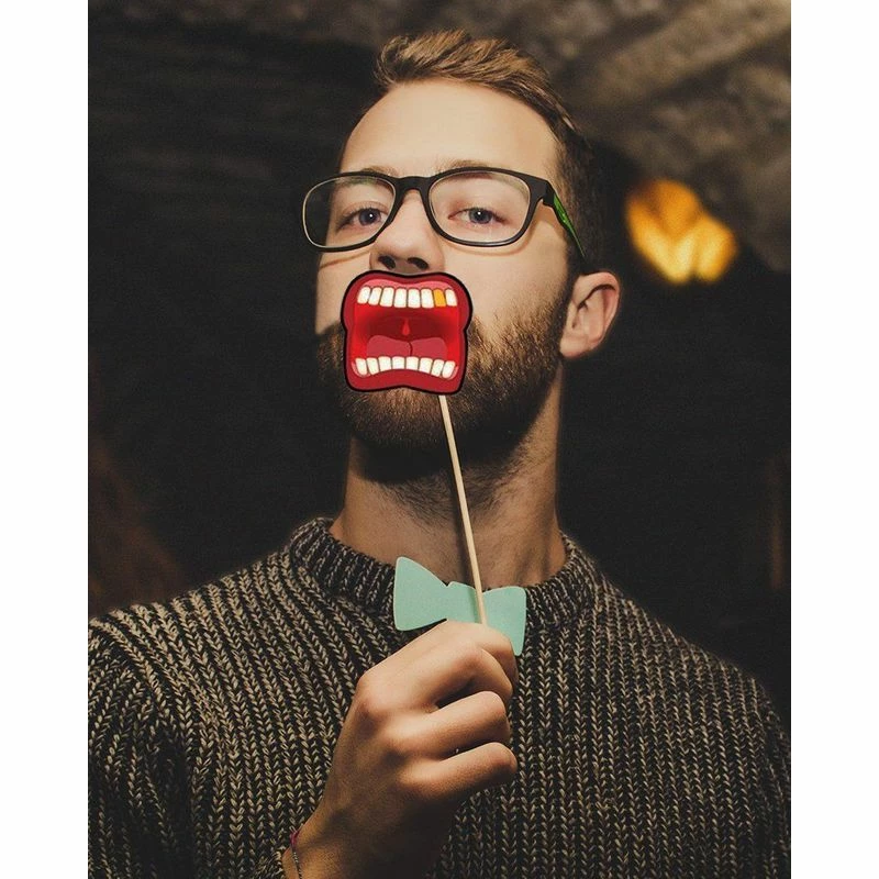 Blue Panda Movie Night Photo-Booth Props – 60-Pack Hollywood Party Selfie Photo Props Accessories, Birthday Party Supplies On Bamboo Sticks, Assorted Designs Special Occasions 5 Blue Panda Movie Night Photo-Booth Props – 60-Pack Hollywood Party Selfie Photo Props Accessories, Birthday Party Supplies On Bamboo Sticks, Assorted Designs Special Occasions