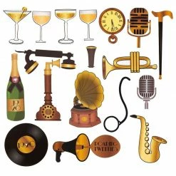 Blue Panda 1920’s Photo Booth Props, Party Supplies (Assorted Designs, 72-Pack) Special Occasions 11 Blue Panda 1920’s Photo Booth Props, Party Supplies (Assorted Designs, 72-Pack) Special Occasions