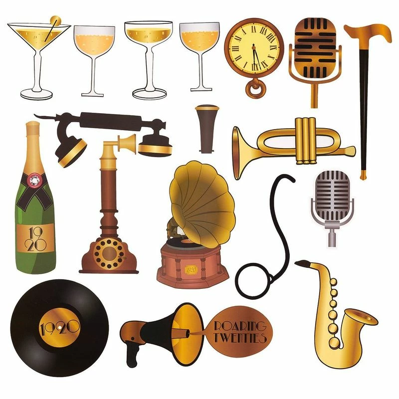 Blue Panda 1920’s Photo Booth Props, Party Supplies (Assorted Designs, 72-Pack) Special Occasions 6 Blue Panda 1920’s Photo Booth Props, Party Supplies (Assorted Designs, 72-Pack) Special Occasions