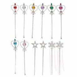 Blue Panda Fairy Princess Wand And Scepter Party Favors (12-Pack)