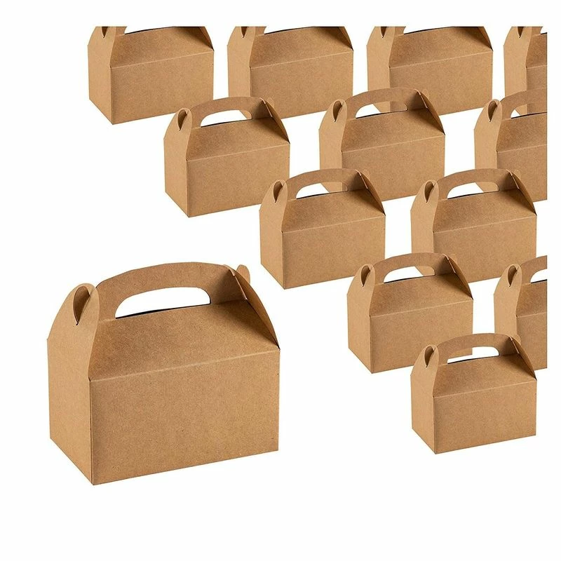 Blue Panda Party Bags And Boxes Treat Boxes - 24-Pack Paper Party Favor Boxes, Brown Kraft Goodie Boxes For Birthdays And Events, 2 Dozen Party Gable Boxes, 6 X 3.3 X 3.6 Inches 3 Blue Panda Party Bags And Boxes Treat Boxes - 24-Pack Paper Party Favor Boxes, Brown Kraft Goodie Boxes For Birthdays And Events, 2 Dozen Party Gable Boxes, 6 X 3.3 X 3.6 Inches