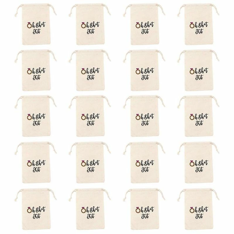 Blue Panda Party Bags And Boxes Hangover Kit, Party Favor Bags For Bachelorette Party, Weddings (4 X 6 In, 20 Pack) 9 Blue Panda Party Bags And Boxes Hangover Kit, Party Favor Bags For Bachelorette Party, Weddings (4 X 6 In, 20 Pack)