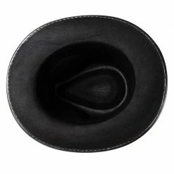 Blue Panda Black Felt Top Hat - 2-Pack Lincoln Hat, Magician Hat Halloween Costume Accessory, Unisex 9 Blue Panda Black Felt Top Hat - 2-Pack Lincoln Hat, Magician Hat Halloween Costume Accessory, Unisex