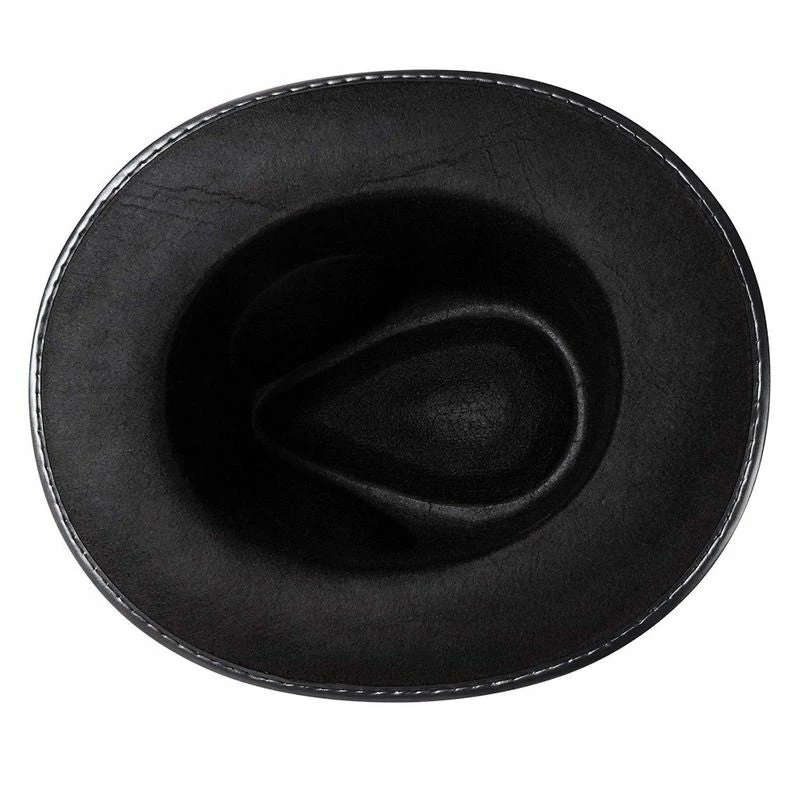 Blue Panda Black Felt Top Hat - 2-Pack Lincoln Hat, Magician Hat Halloween Costume Accessory, Unisex 6 Blue Panda Black Felt Top Hat - 2-Pack Lincoln Hat, Magician Hat Halloween Costume Accessory, Unisex