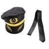 Blue Panda Halloween Pilot Cap And Black Tie For Men, Costume Accessories (One Size, 2 Pieces) 2 Blue Panda Halloween Pilot Cap And Black Tie For Men, Costume Accessories (One Size, 2 Pieces)