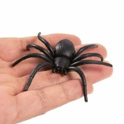 Blue Panda 102-Pack Assorted Plastic Spiders - The Ultimate Scary Halloween Party Decoration, Goodie Bag Favors, Trick Or Treat Prank Toys, Black, 3 Sizes 9 Blue Panda 102-Pack Assorted Plastic Spiders - The Ultimate Scary Halloween Party Decoration, Goodie Bag Favors, Trick Or Treat Prank Toys, Black, 3 Sizes