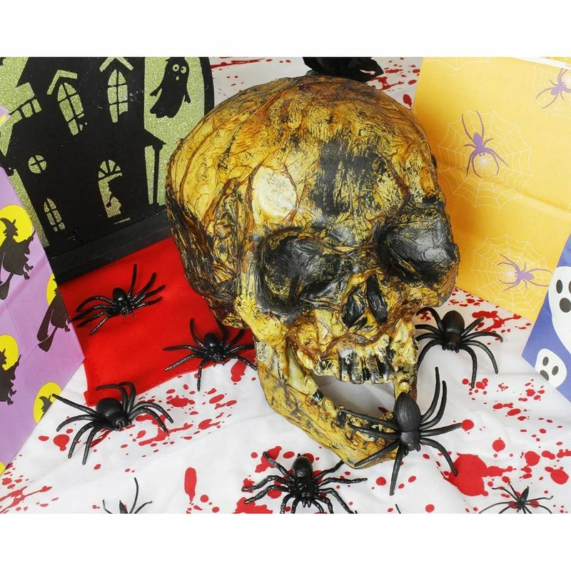 Blue Panda 102-Pack Assorted Plastic Spiders - The Ultimate Scary Halloween Party Decoration, Goodie Bag Favors, Trick Or Treat Prank Toys, Black, 3 Sizes 6 Blue Panda 102-Pack Assorted Plastic Spiders - The Ultimate Scary Halloween Party Decoration, Goodie Bag Favors, Trick Or Treat Prank Toys, Black, 3 Sizes