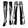 Blue Panda Halloween Skeleton Stocking And Long Arm Gloves - Costume Cosplay Accessory For Women, Teens 2 Blue Panda Halloween Skeleton Stocking And Long Arm Gloves - Costume Cosplay Accessory For Women, Teens