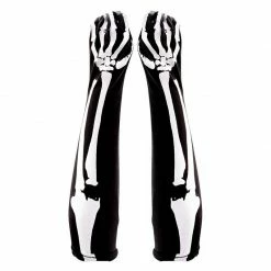Blue Panda Halloween Skeleton Stocking And Long Arm Gloves - Costume Cosplay Accessory For Women, Teens 9 Blue Panda Halloween Skeleton Stocking And Long Arm Gloves - Costume Cosplay Accessory For Women, Teens