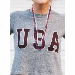 Blue Panda 4th Of July Party Favors, Includes Sunglasses, Headband, Bead Necklaces, Bracelets, Socks, And Bandana (16 Pieces)