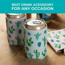 Blue Panda 12-Pack Cactus Desert Beer Can Cooler Sleeve Covers Special Occasions 14 Blue Panda 12-Pack Cactus Desert Beer Can Cooler Sleeve Covers Special Occasions