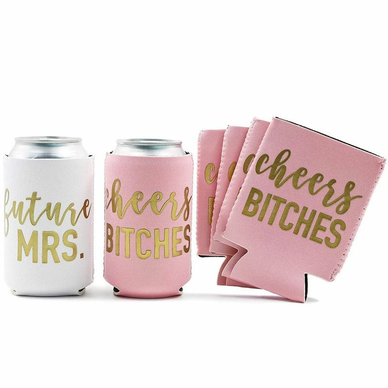 Blue Panda 12-Pack Cheers Bitches Bachelorette Party Beer Can Sleeves 7 Blue Panda 12-Pack Cheers Bitches Bachelorette Party Beer Can Sleeves