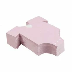 Blue Panda Special Occasions Baby Shower Pajama Theme Napkins (Pink, 50-Pack)