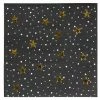 Blue Panda Gold Foil Starry Night Paper Napkins (5 X 5 Inches, 50 Pack) 2 Blue Panda Gold Foil Starry Night Paper Napkins (5 X 5 Inches, 50 Pack)
